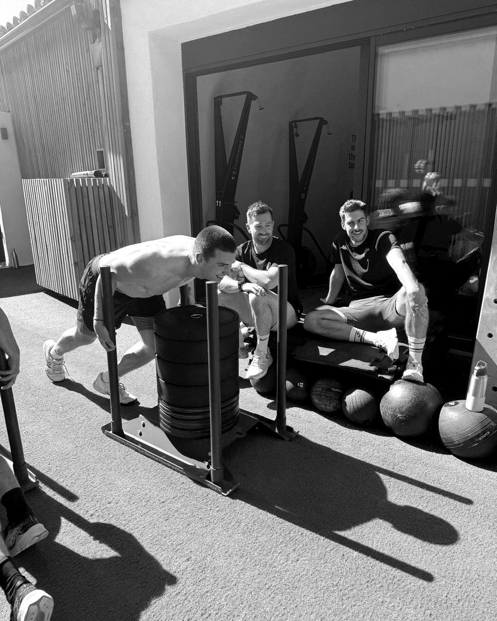 Cours d'Hyrox en ext&eacute;rieur &agrave; Aix-en-Provence